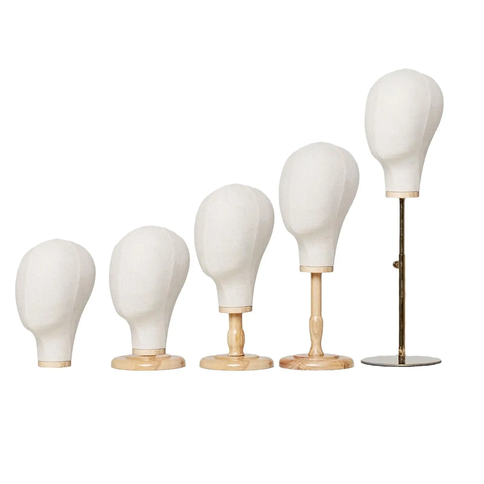 

Hat And Cap Display Stand Mannequin Head Model Wigs Head Stand Home Storage Rack for Retail
