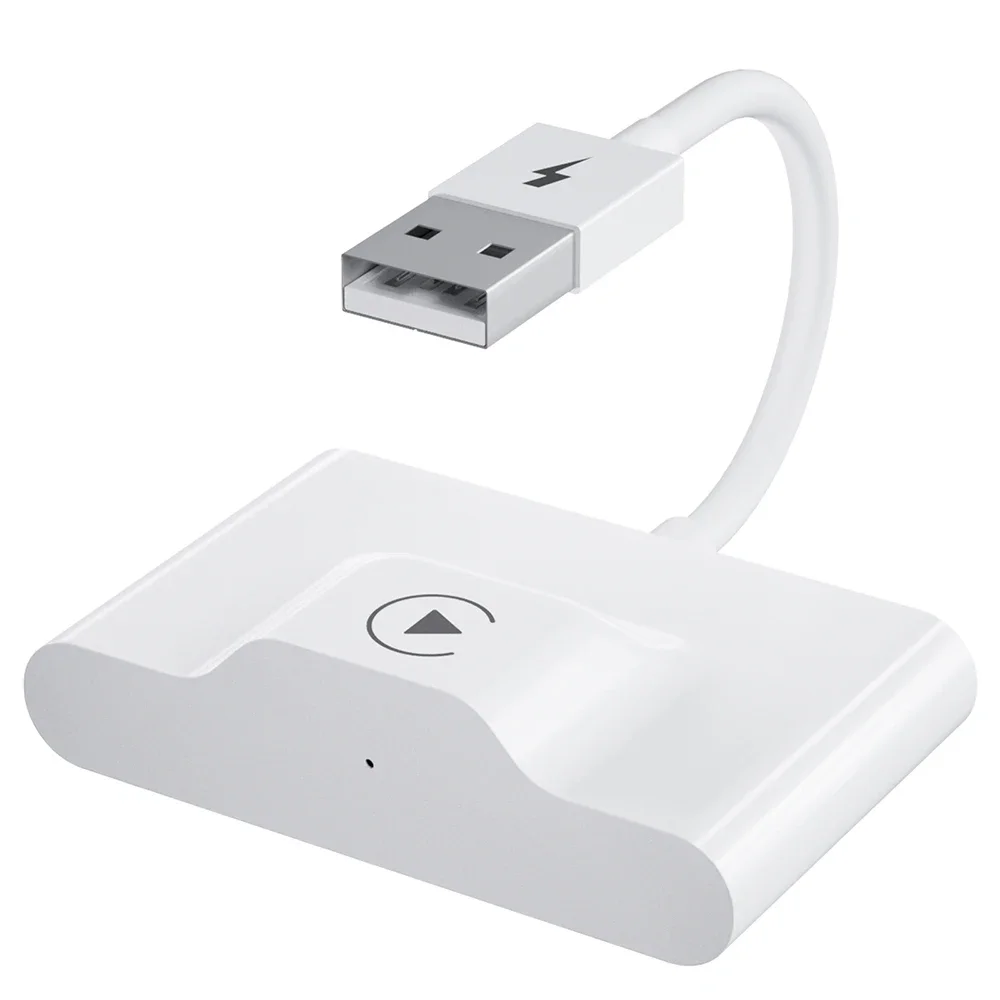 iPhone用CarPlayワイヤレスアダプター、有線CarPlayをワイヤレスCarPlayに変換するドングル、有線からワイヤレスCarPlay、Android Auto対応