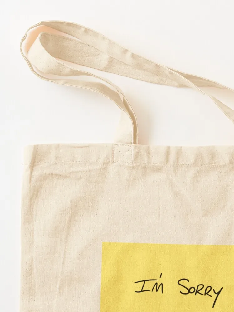 I'm Sorry I Can't Don't Hate Me SATC Sticky Note Tote Bag eco bag folding Women's shopper Shopping bags Lady bag