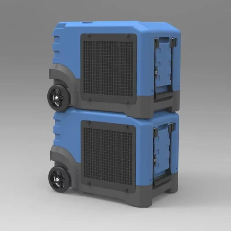 Commercial Industrial Dehumidifier 300 PPD High Capacity Water Collector for Large Space Repair and Factory Use
