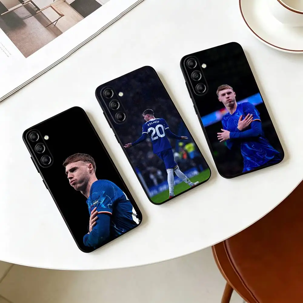C-Cole Palmer Football  Phone Case For Samsung Galaxy A73,A72,A71,A70,A53,A52,A51,Others Soft Black Cover