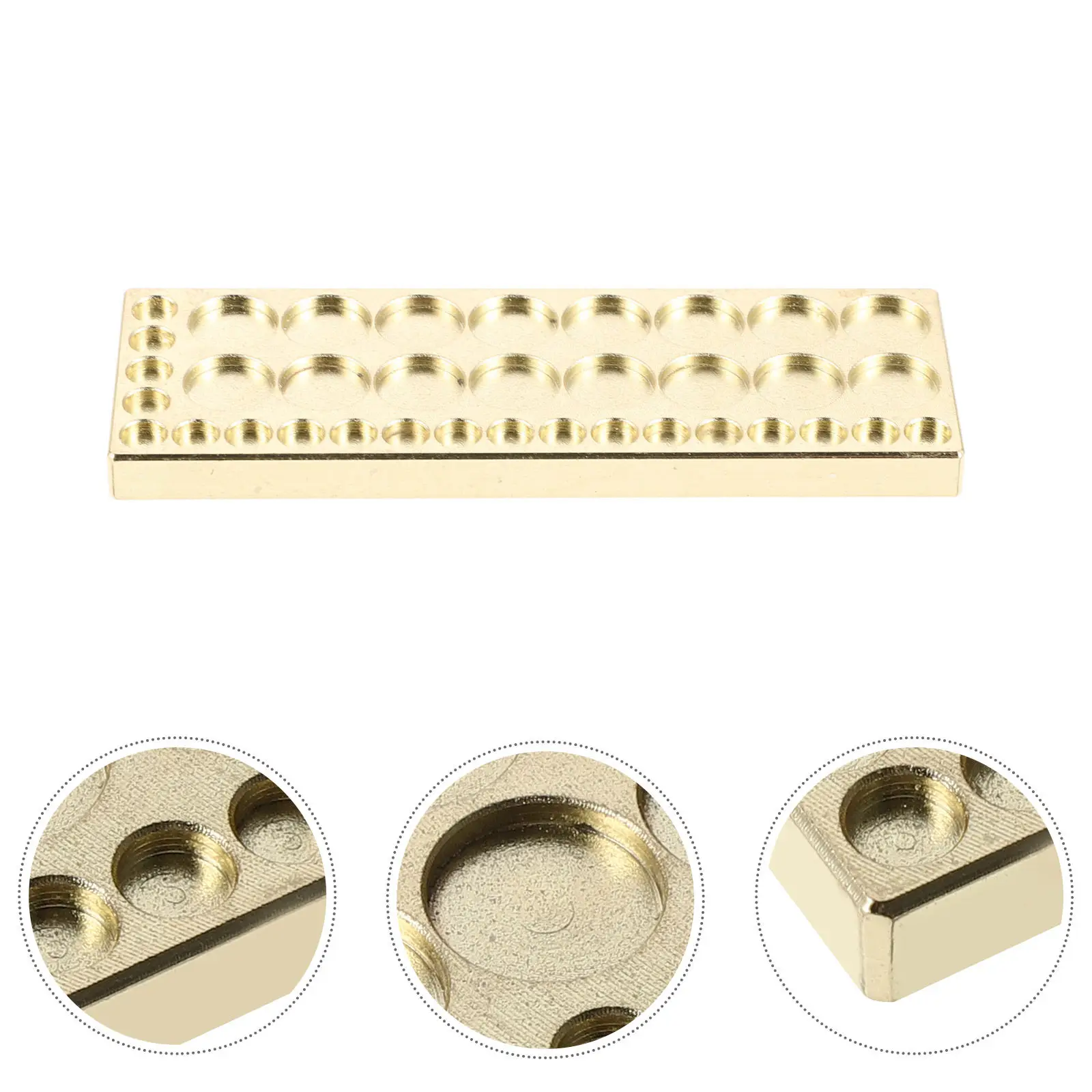 36-Slot Screw Storage Tray Tiny Parts Organizer Plate for Watchmakers Watch Repair Tool Holder Display Tray for Watch