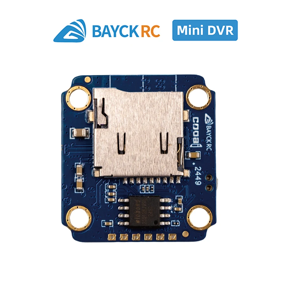 BAYCK COOAI  MINI DVR 5V-30V Support 512G MAX Micro SD PAL/NTSC/AHD720P (25/30/60fps) Camera Video Module For FPV RC