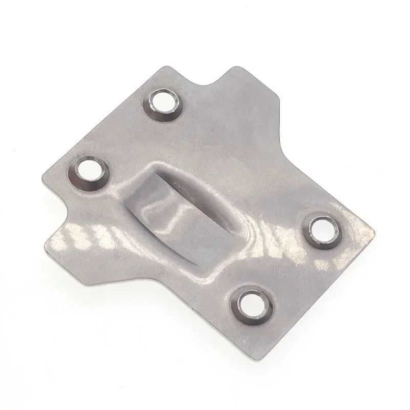 Placa protectora de chasis delantera y trasera de acero inoxidable para coche teledirigido 1/8 BLX Arrma Kraton Notorious Outcast Senton Talion Typhon