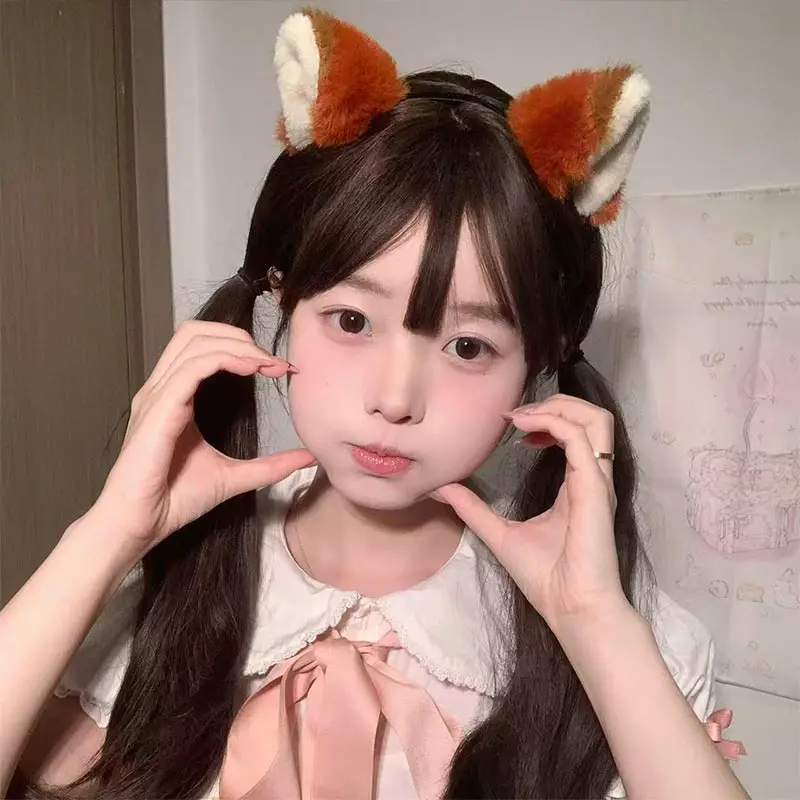 Fox Ears Headband For Women Plush Furry Animal Ears Hair Hoop Cosplay Costume Accessory For Halloween Party Anime & Daily 2026 view 3