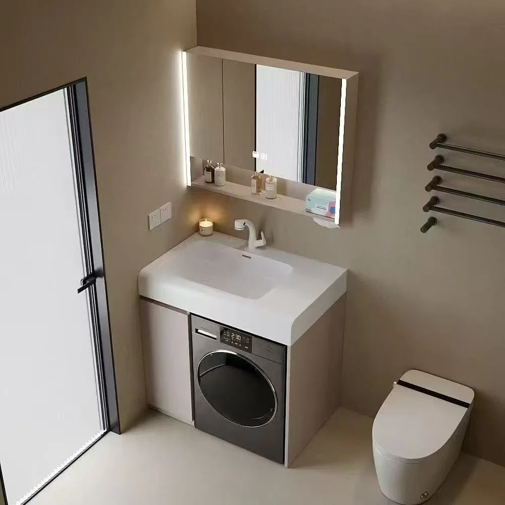 

Shelves Organizer Bathroom Cabinet Partitions Toilet Display Space Saver Paper Cupboard Decorations Gabinete Home Furniture