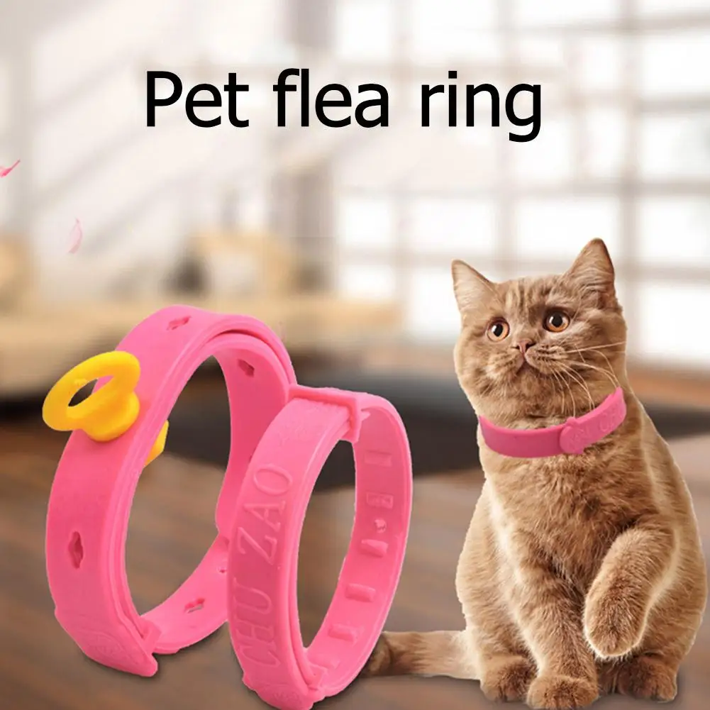 Pet Repellent Collar Against Fleas And Ticks 27/40 Cm PE Material Soft And Adjustable Suitable For Cats And Dogs Of All Age X0D0