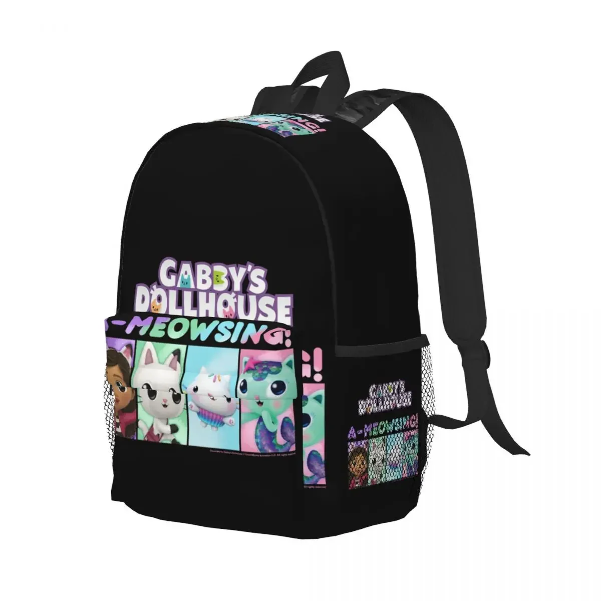 

Рюкзак для кукольного домика Kids Love Gab Gabbys, студенческая сумка для книг для мальчиков и девочек, детская школьная сумка, компьютерные сумки на плечо для мужчин и женщин