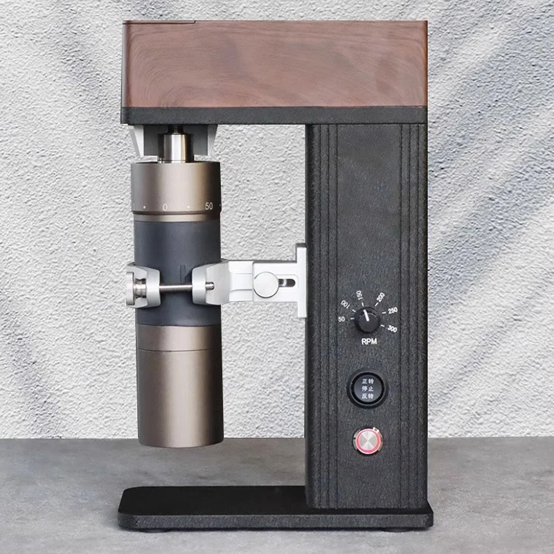 ハンドグラインダー研削サポート 50-300RPM 可変速度調整コーヒーミリングスタンドほとんどのハンドグラインダーに適しています