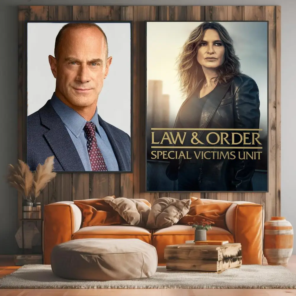 tv series L-Law and Order SVU-U Painting Calligraphy Artwork for Living Room Bedroom Office Home Decor