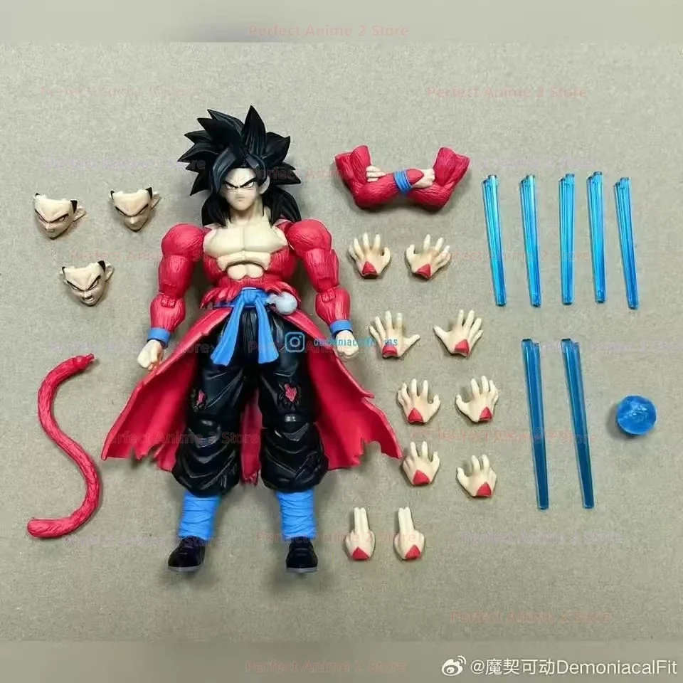 

[Pre-order] Demoniacal Fit "Wild Power - Time Ranger -" Shf Super Four Goku Time Training Super Four 6-inch Movable Figure