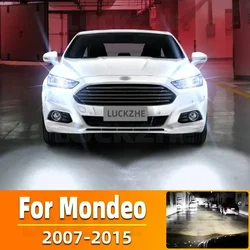 포드 Mondeo Mk4에 대 한 2pcs 높은 전원 H7 Led 헤드 라이트 2007 ~ 2015 Canbus 오류 없음 H18 자동차 전구 흰색 빛 다이오드 램프 12v 100w