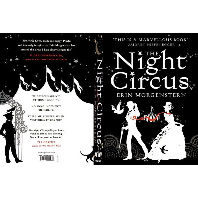 1-boek the Night Circus Morgenstern Romantische fantasieroman Paperback Engels boek