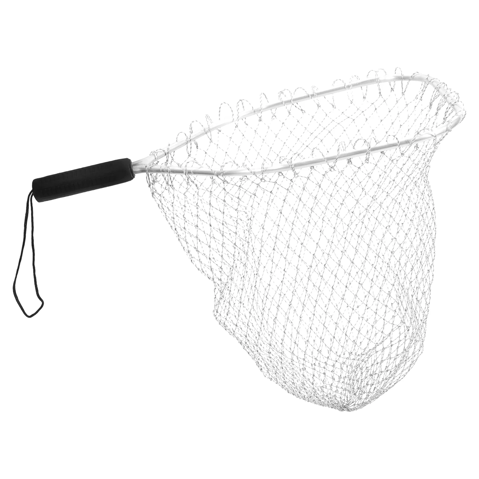 Fishing Gear Net for Replacement Wear-resist Alloy Household Catching Basket Fly Netting