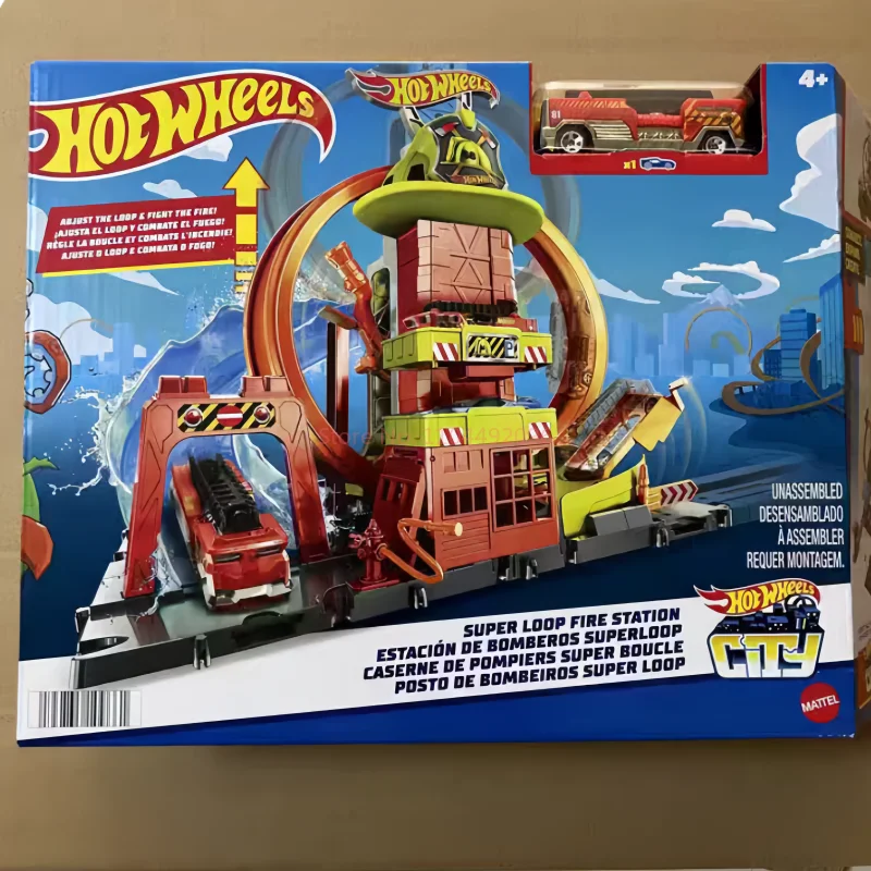 originale-hot-wheel-hkx41-city-super-loop-fire-station-pista-montagna-pendenza-sfida-dritto-corse-campionato-pista-regalo-giocattolo