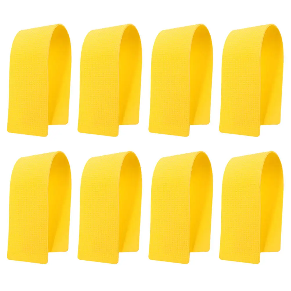 

8Pcs Training Marker Spot Markers Durability Tear Resistant Non Slip Floor Markers for Basketball Soccer Tennis Football Agility