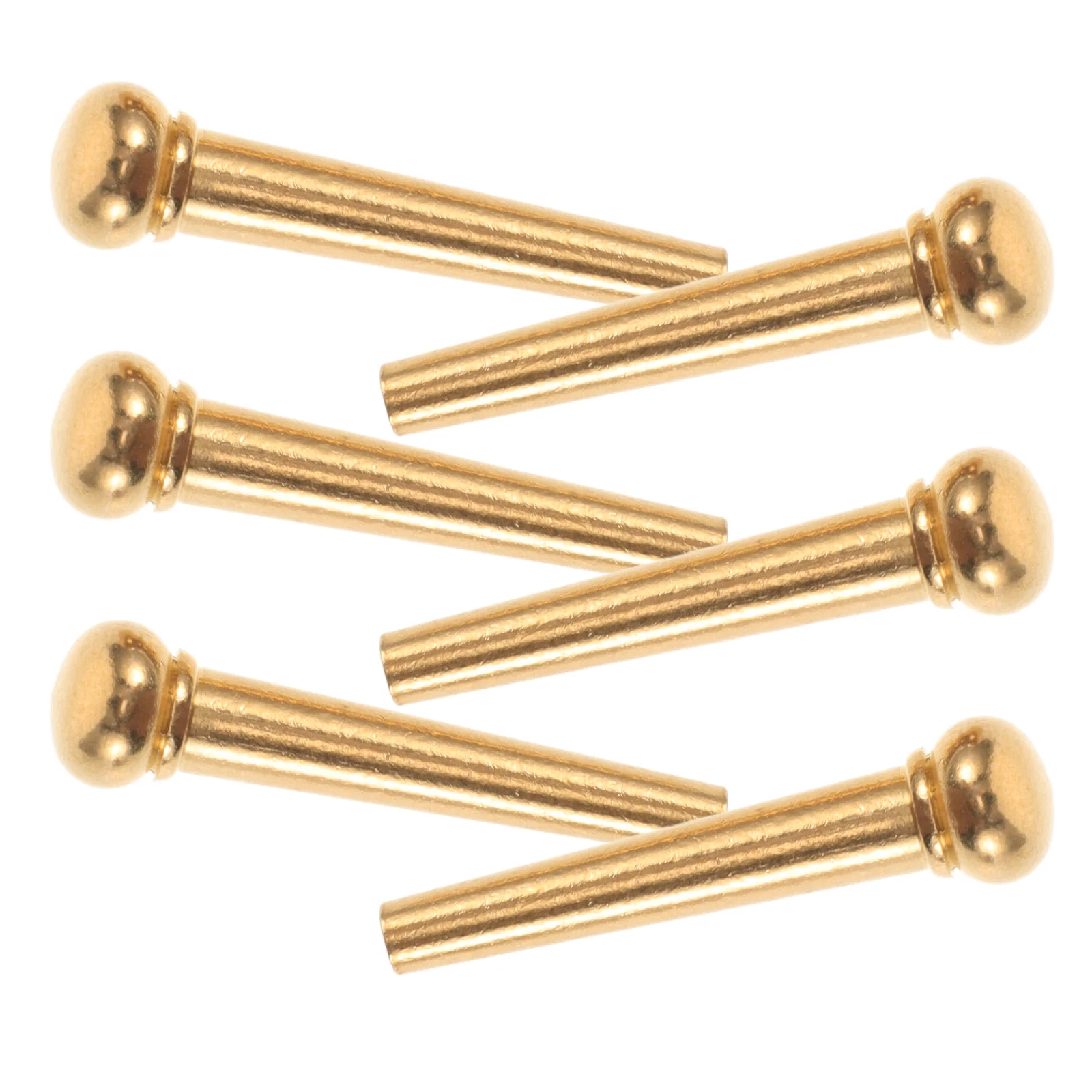 

6pcs String Nails Acoustic Bridge Parts Copper Pins Replacement Violin Cones Sturdy Long Lasting Practical Versatile Guitar