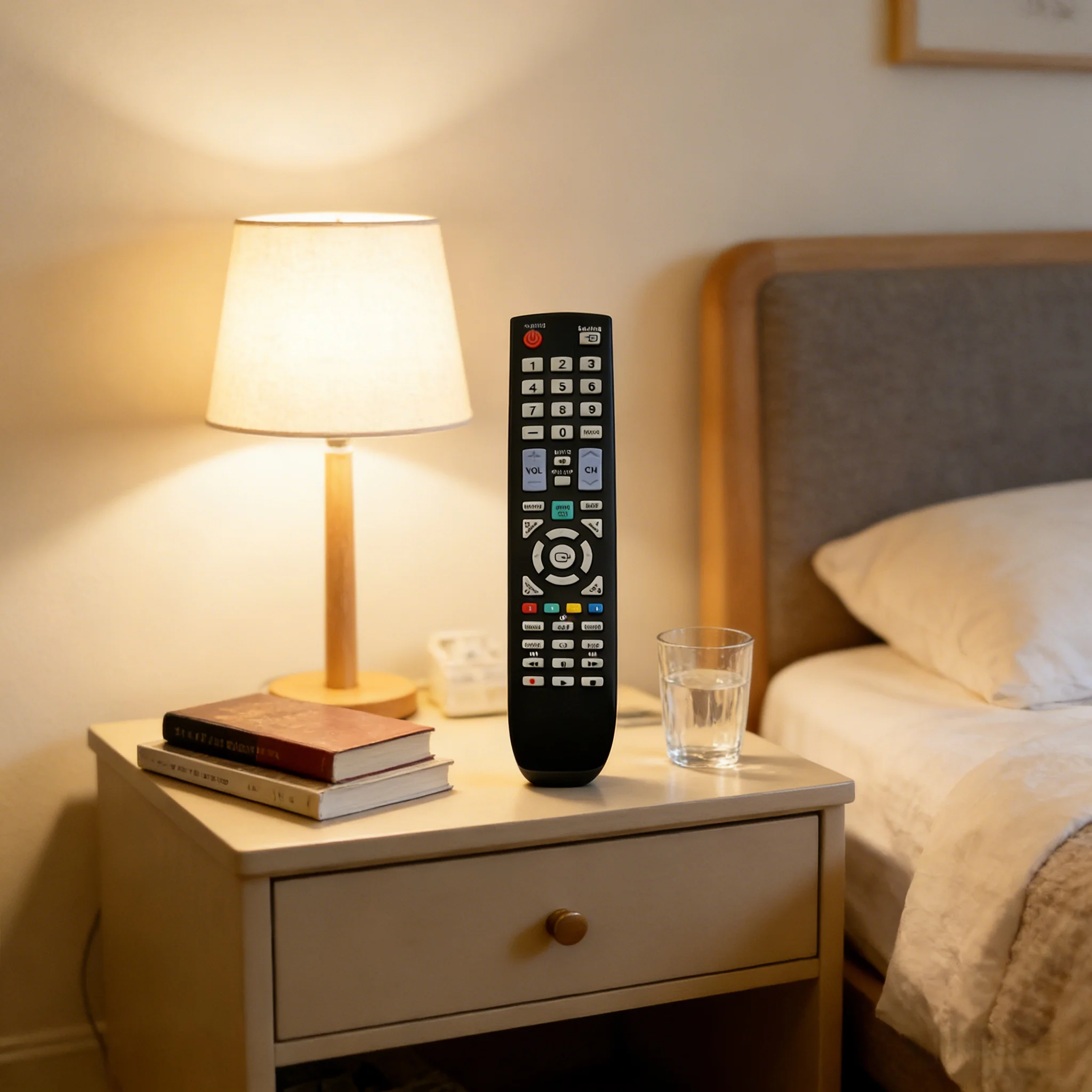 

Replacement TV Remote AA59-00481A, Universal Infrared Remote Control Compatible with Samsung 4K UHD Smart TV, Easy Setup