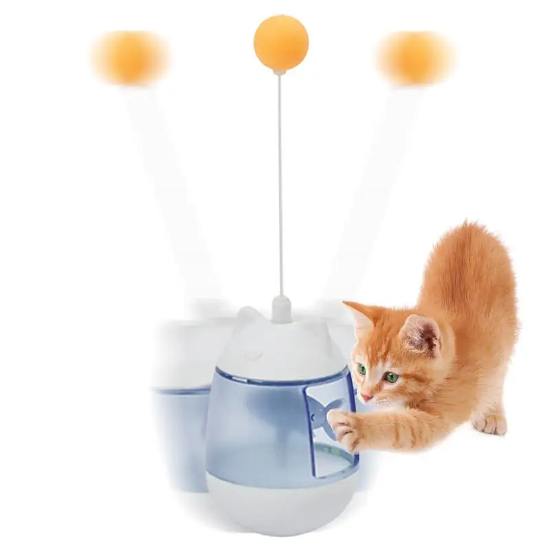 Kitten Toys For Indoor Cats Self Play Electric Cat Teaser Kitty Toys Battery Operated Interactive Kitty Toys With Light And