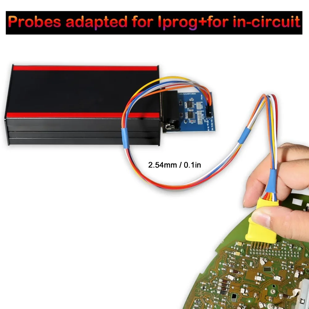 5PCS ABS + Copper ECU Probe Adapter Multi-Color Solder-Free Car Diagnostic Tool Chip Probe Adapter Automotive Electronics Repair