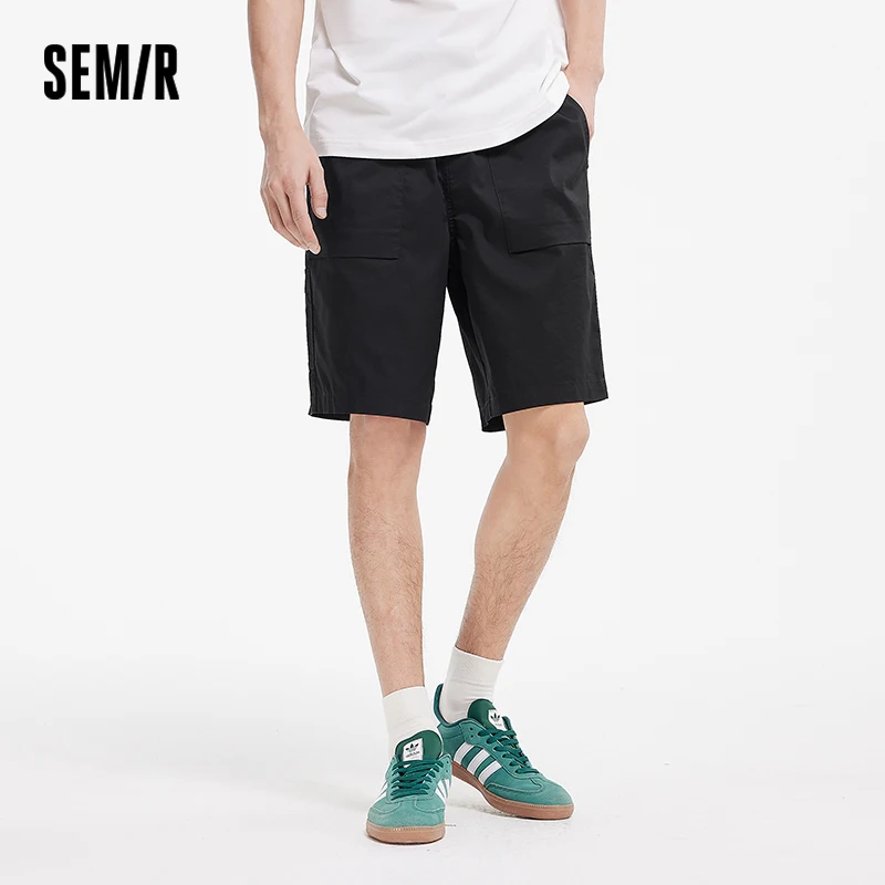 Semir 야외 카고 반바지 남성 냉각 항균 2025 여름 새로운 느슨한 스트레이트 레그 캐주얼 반바지