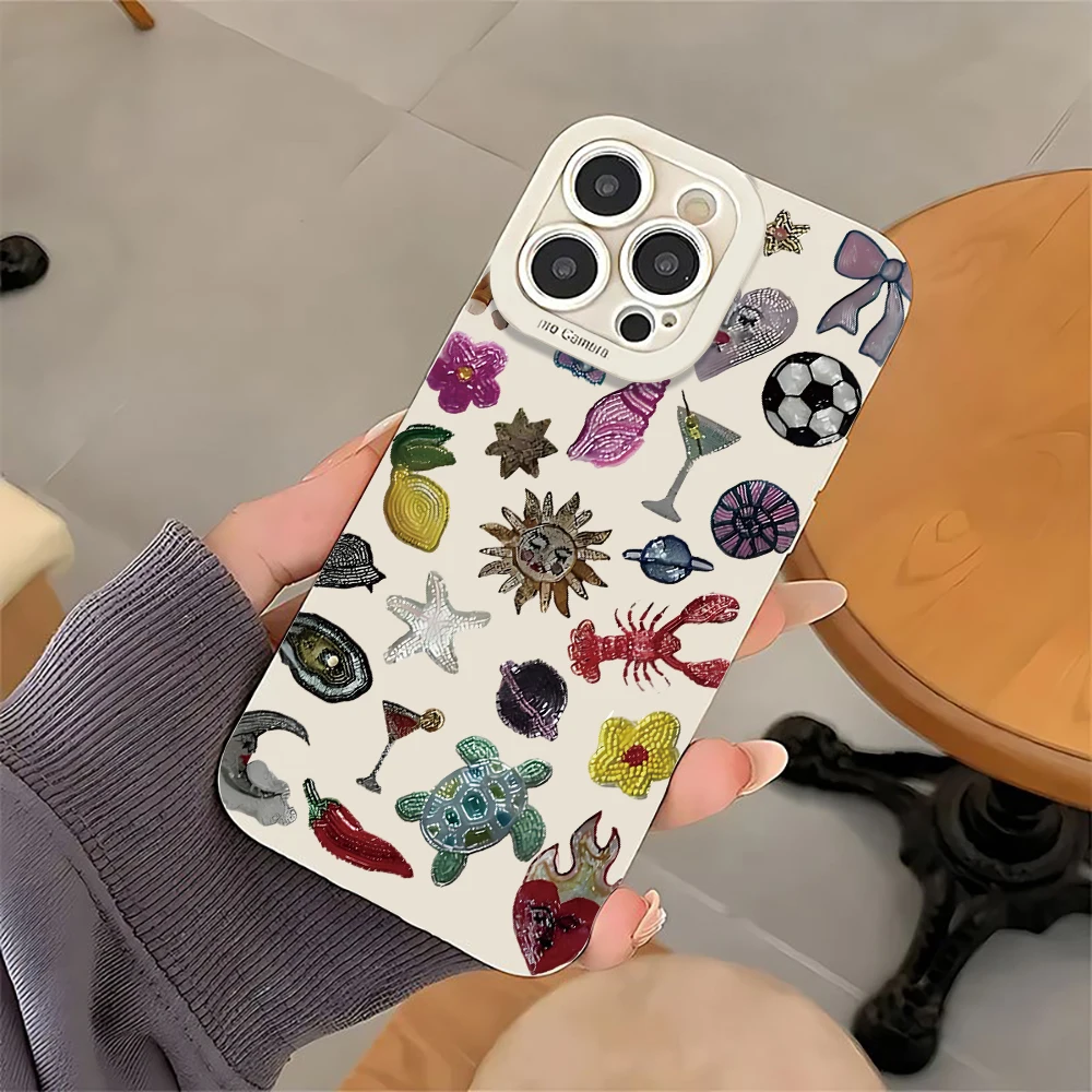 Trendige Handyhülle für Samsung Galaxy S26 S25 S24 S23 Ultra S22 S21Plus FE A57 A56 A55 A54 A53 A36 A35 A34 5G TPU-Cover – Detail 10