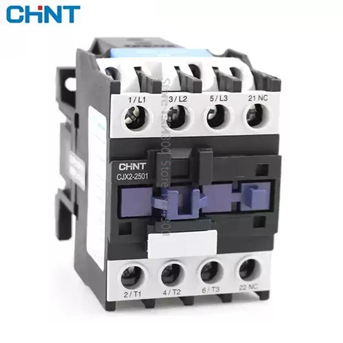 Imagen 2 del producto CHNT CHINT CJX2-2510 CJX2-2501 LC1 CJX2 Serie 25A Contactor magnético AC380V 220V 24V 36V 110V