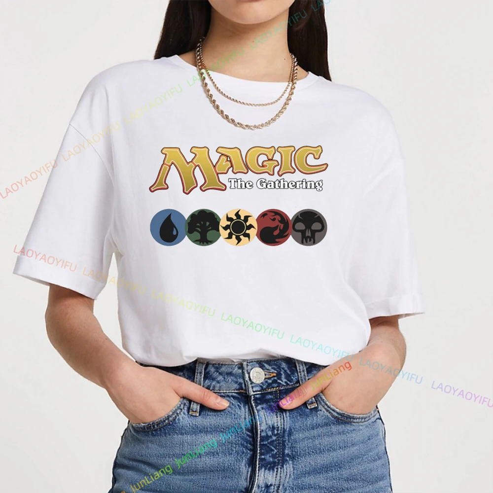 Magic The Gathering Shirt uomo t-Shirt novità in top e Tees abbigliamento uomo Tshirt oversize manica corta Streetwear