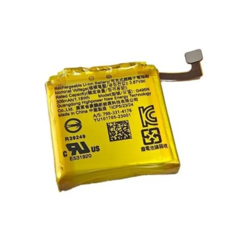 

newest G495N NEW Rechargeable Battery 306mAh 3.87V For Google Pixel Watch 2