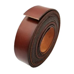 Antique Brown 2cm Flat Leather Band Genuine Cowhide Leather Strip Jewelry Making or Decor 20mmx2mm 2mm Thick
