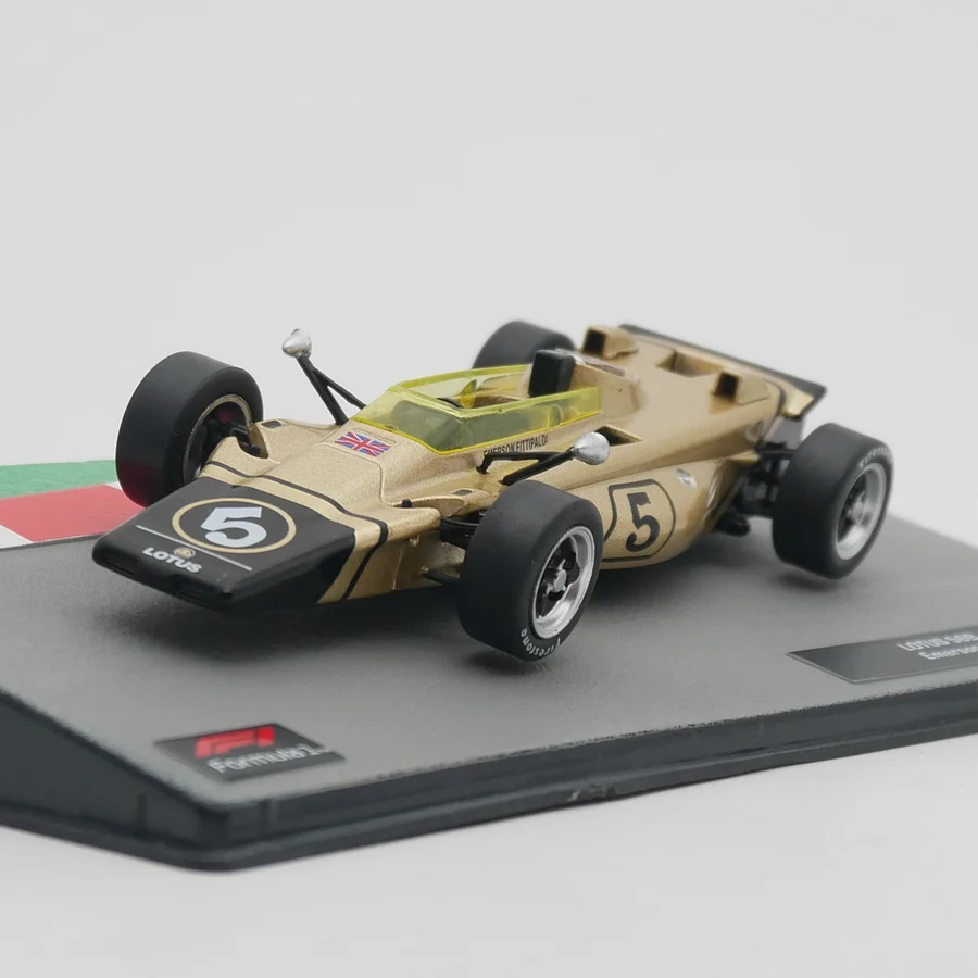 Ixo 1:43 Racing Lotus 56B 1971 Emerson Fittipaldi Diecast Car Model Metal Toy Vehicle