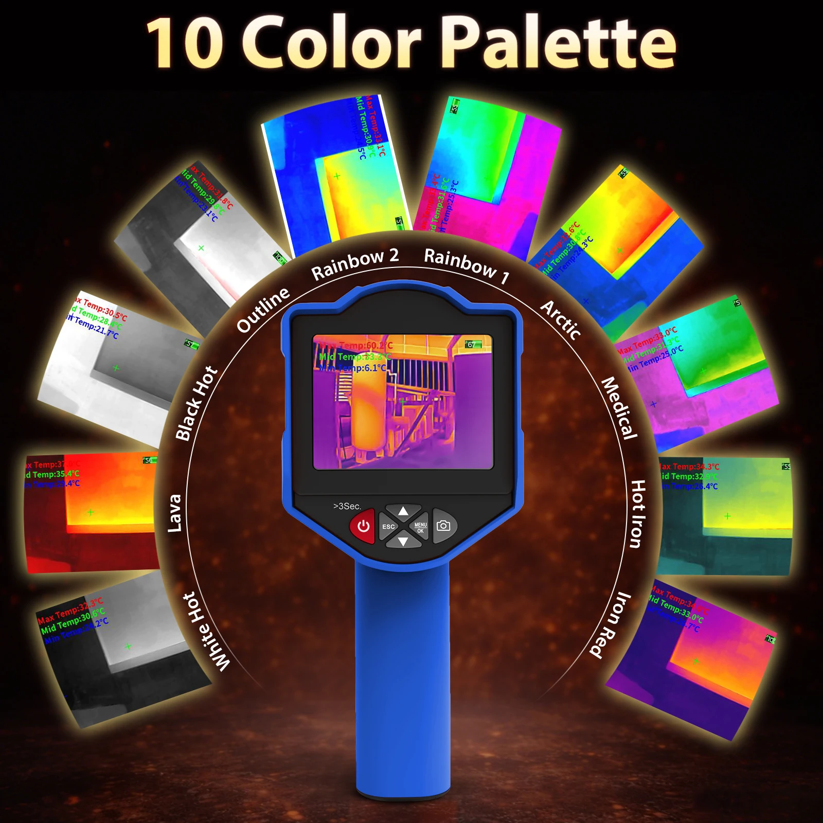 256x192 Termal Görüntüleme Kam - Thermal Imaging Camera 256X192 incelemesi ve fiyatı