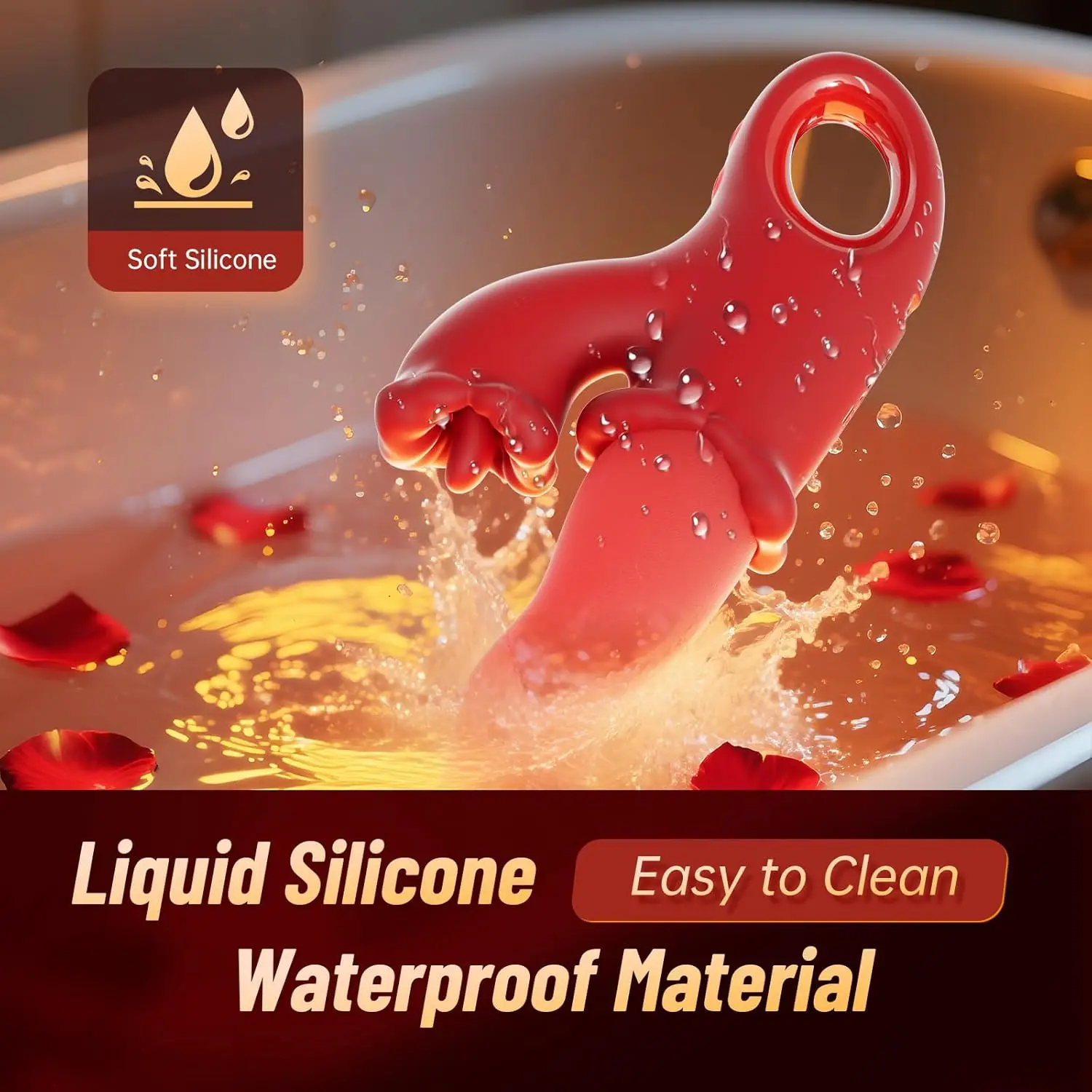 3 في 1 البظر اللسان التمرير هزاز للنساء البظر الحلمات G-بقعة محفز الإناث جهاز تدليك للمهبل هزاز الجنس لعب الكبار #5