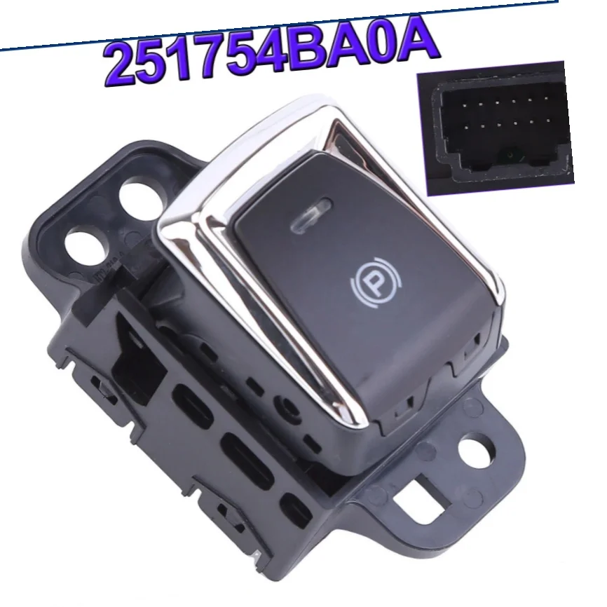 

1pcs Electronic Handbrake Brake Parking Button Switch Plastic For Nissan X-Trail T32 Qashqai 969XC4EA0A 251754BA0A 5722029