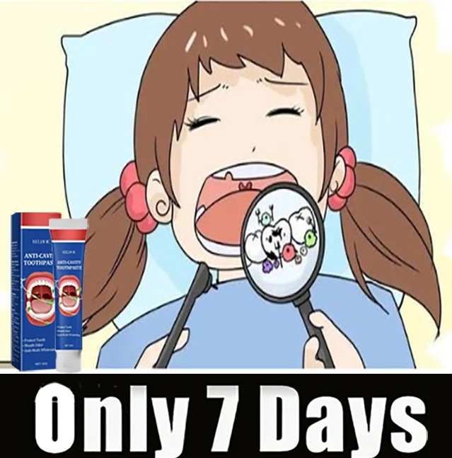 

Repair gums, relieve gum recession, whiten teeth, remove yellow plaque and cavities toothpaste