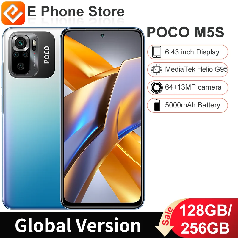 Global Version POCO M5s 128GB/256GB 6.43