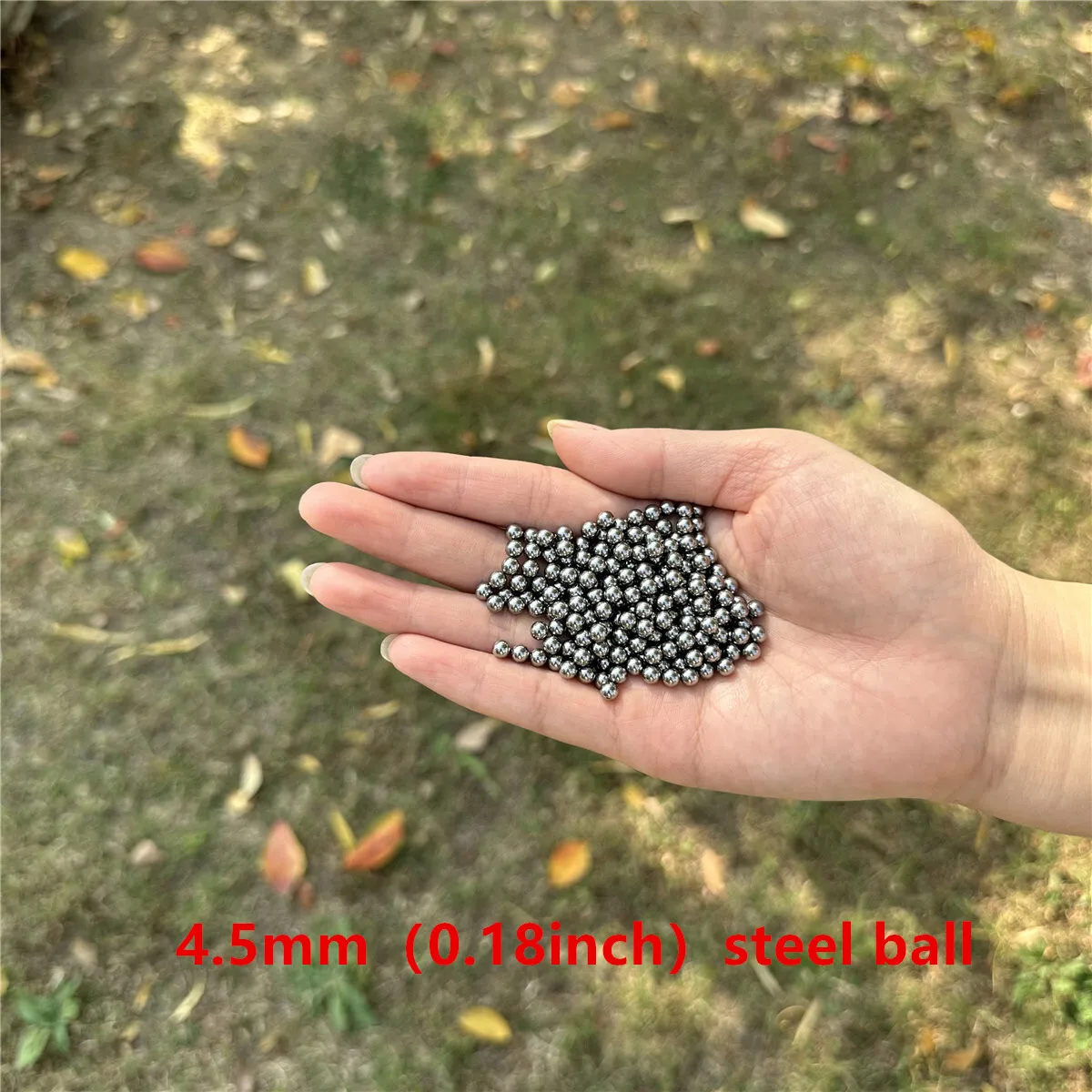 1000/2000pcs 4.5mm Steel Slingshot Balls Catapult Slingshot Hunting High-carbon Bearing Component Steel Balls Catapult Bow
