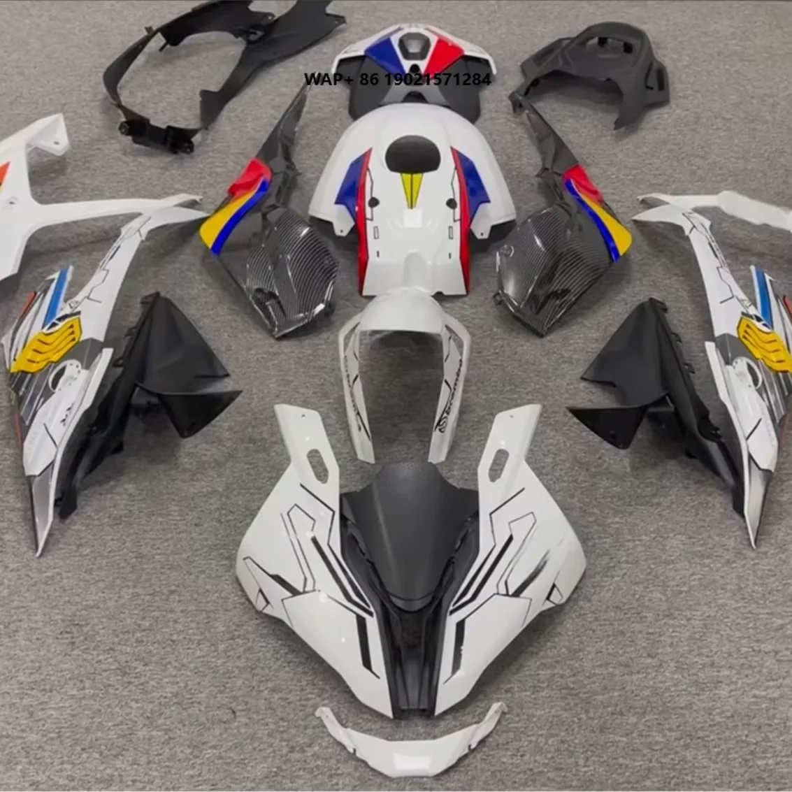 

Motorcycle Fairing Kit Full ABS Plastic Accessories for S1000RR 2023 2024 Fairing Kit