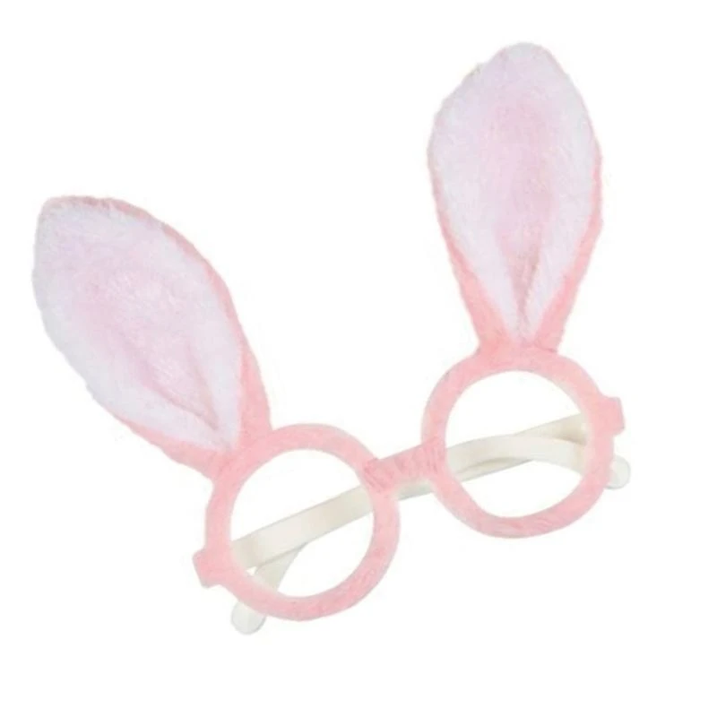 Y5GC Easter Bunnies Ears Glasses Frame Party Favor Easter Decorations Oventies