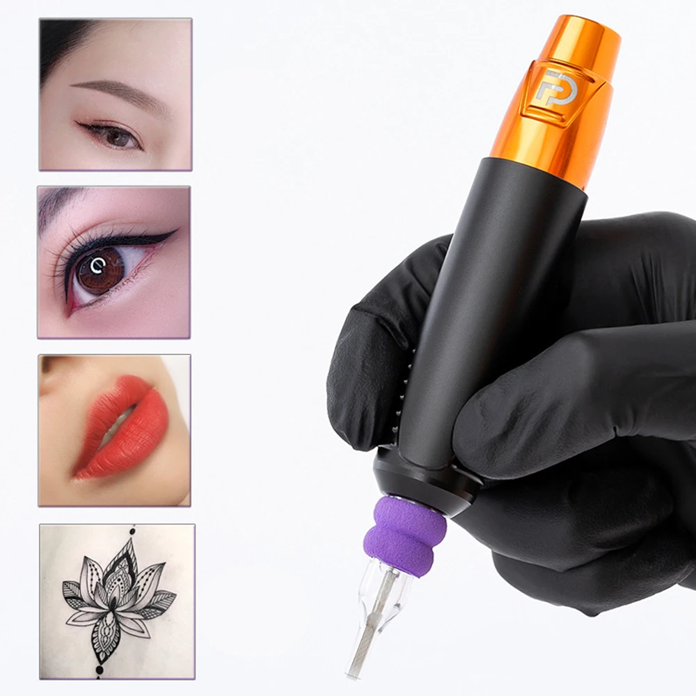 POPU 20pc/box Threaded Lock Scalp Micropigmentation Needle Permanent Makeup Lip Eyebrow Eyeliner PMU Disposable Cartridge Needle