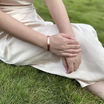 8 best sales Armreifen aus Roségold - №4