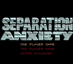 Separation Anxiety  16bit MD Game Card For Sega Mega Drive For Genesis