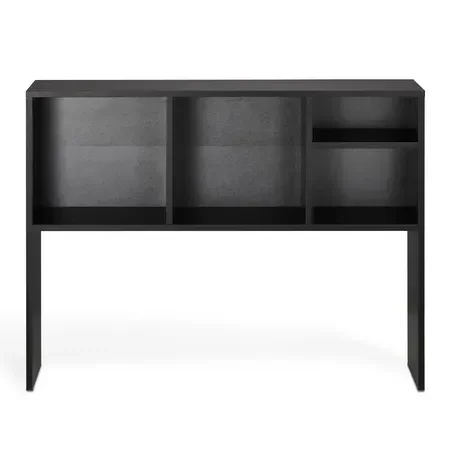 Desktop Bookshelf, 1-Tier Desktop Storage Organizer, 37" x 9.4" x 28.7" Office Storage Rack Wood Display Shelf,