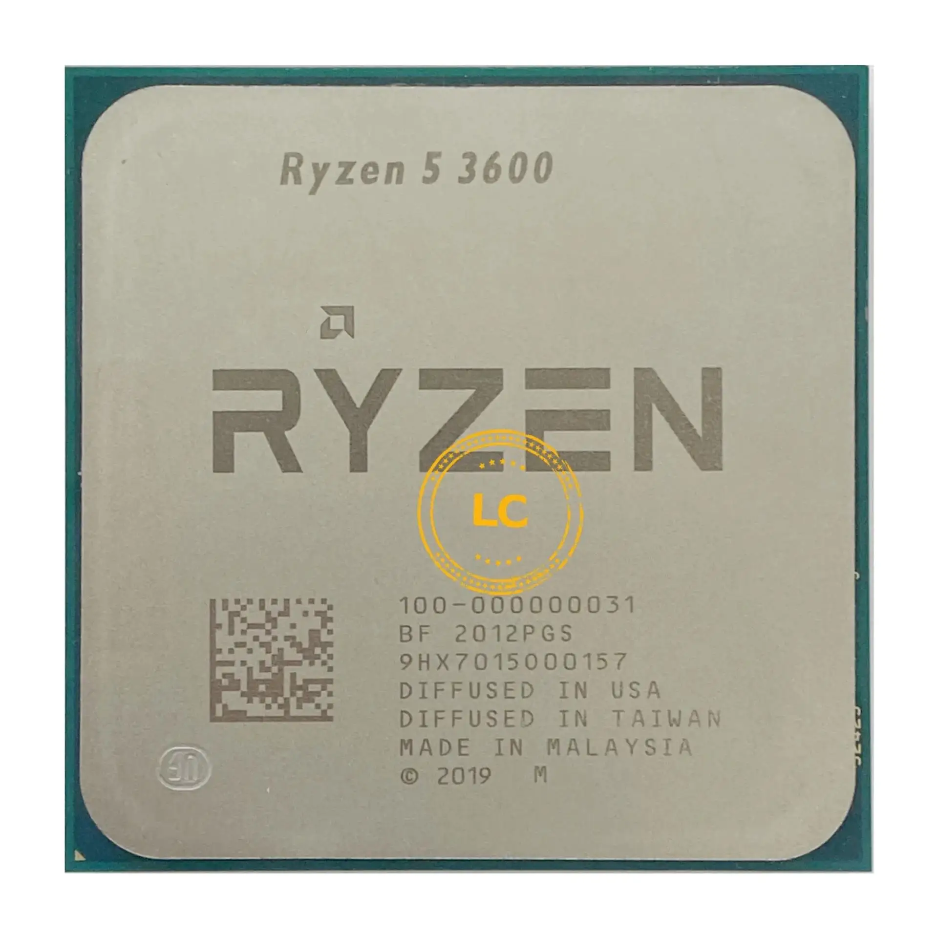 Ryzen 5 3600 R5 3600 3.6 GHz Six-Core Twelve-Thread CPU Processor 7NM 65W L3=32M 100-000000031 Socket AM4