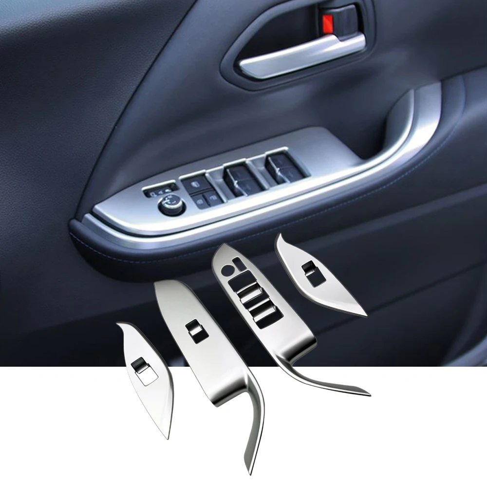 

Car Interior Door Armrest Panel Window Glass Lift Button Switch Cover Trim Right for Toyota Noah/ Voxy 90 Series 2022