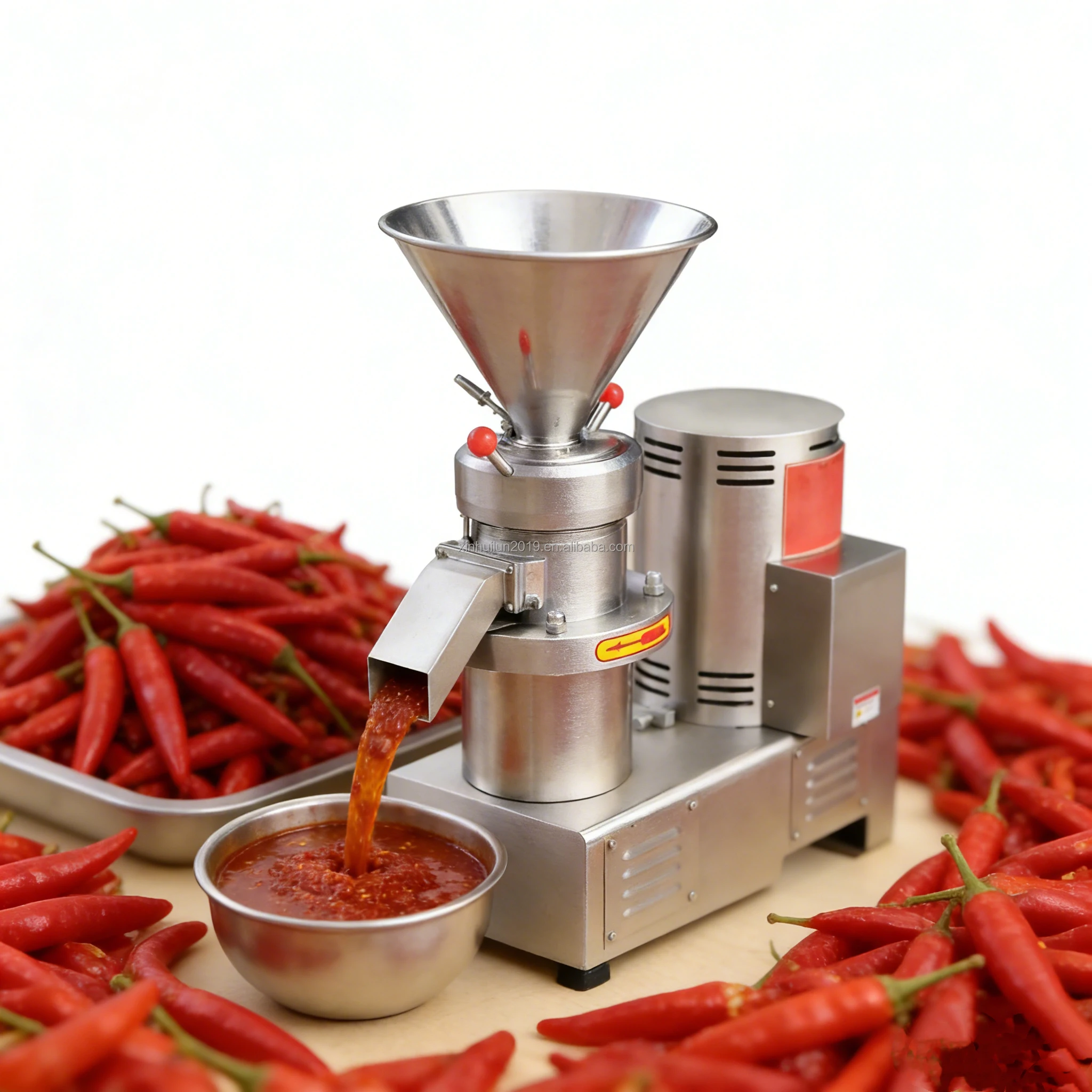 Industrial Chili Sauce Production Line Pepper Sauce Grinding Equipment