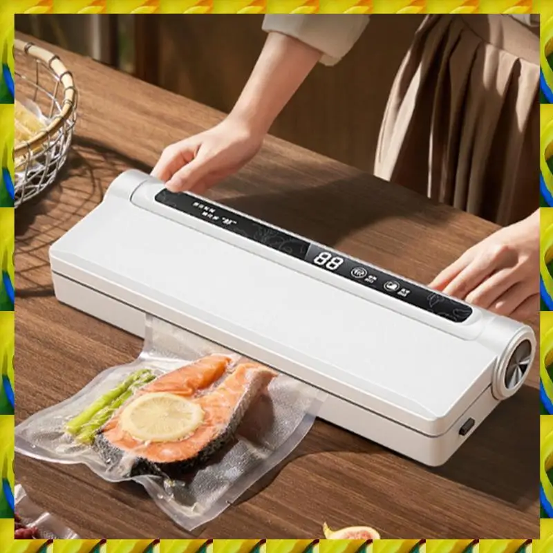 

WFF Автоматический небольшой герметик Food Saver Вакуумный упаковщик для сохранения продуктов питания Европейские правила
