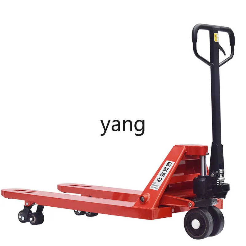 

Yjq Manually-Operated Forklift Hydraulic Handling Lifting Shovel Trailer