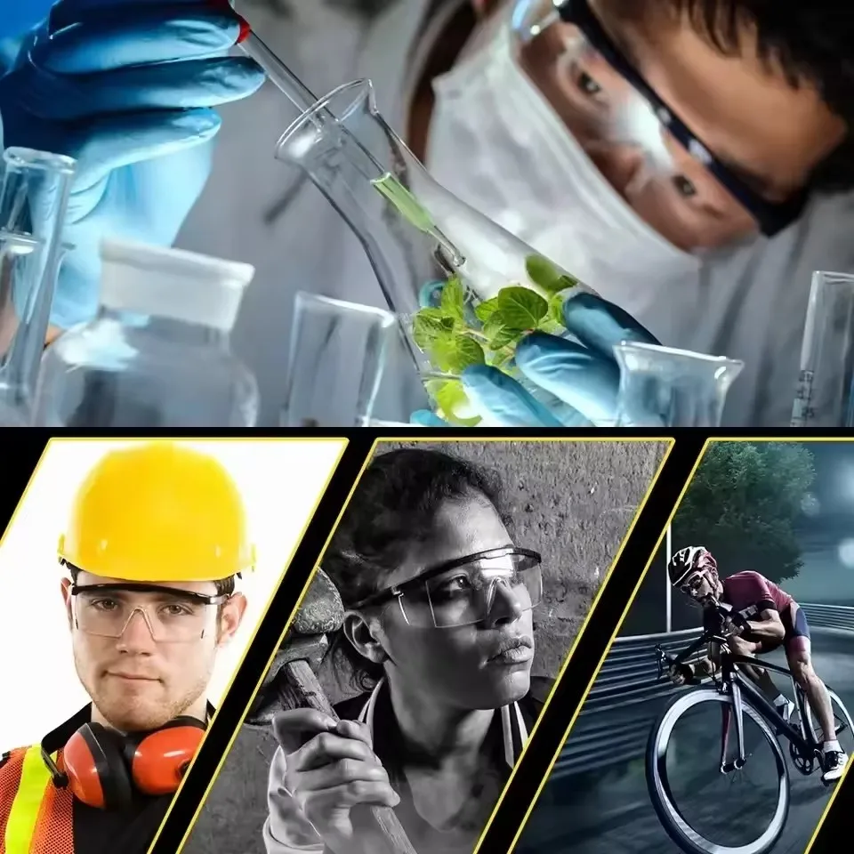 Anti-Splash Work Safety Glasses Eye Protecting Lab Goggles Protective Industrial Wind Dust Proof Goggles Cycling Glasses view 5