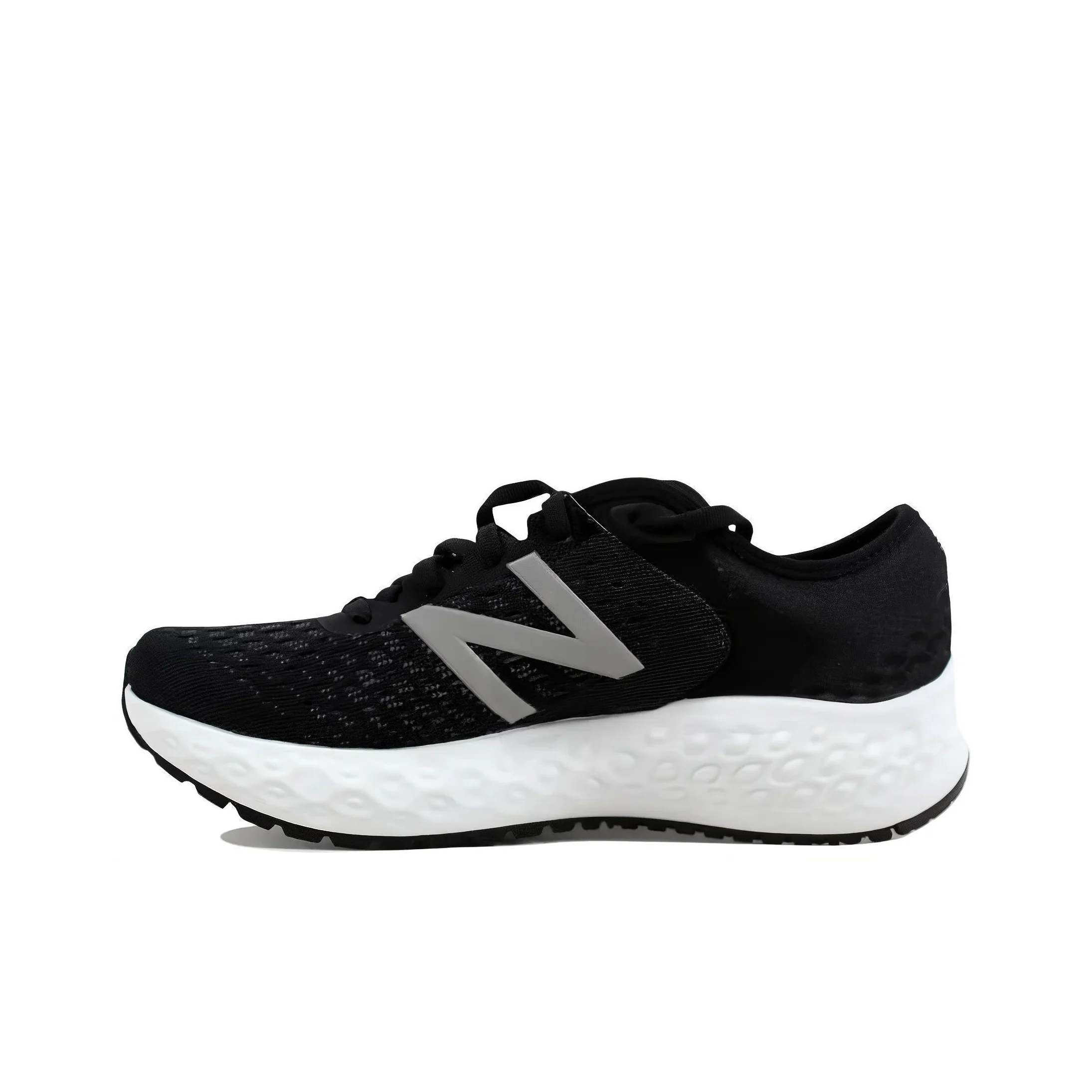 

New Balance NB Свежая Пена Ткань Низкий Верх Марафон Беговые Кроссовки Женские Черные W1080BK9